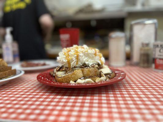 Bananas Foster Texas French Toast