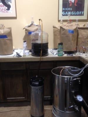 Beer School... racking a keg!