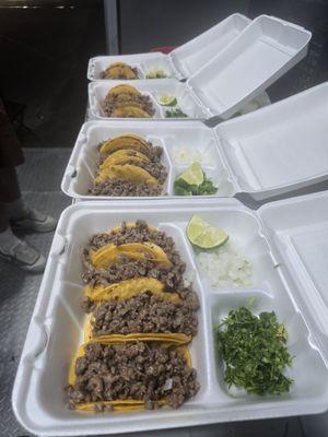 Tacos de asada
