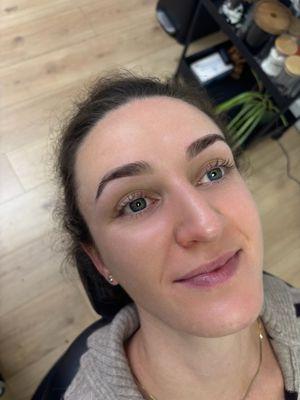 Brow threading + tint by Brenda
