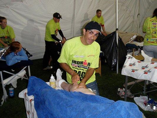 Working at the UK Ironman