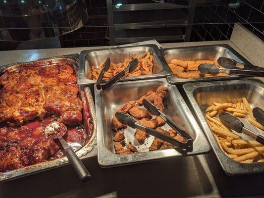 Some of today's lunch spread