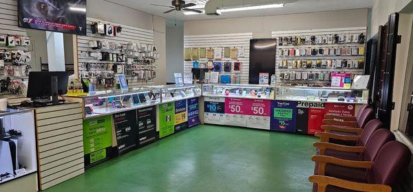 Phone repair and sale 
Computer repair and sales
Tablet repair and sales
Tv repair and sales 
Electronic repair