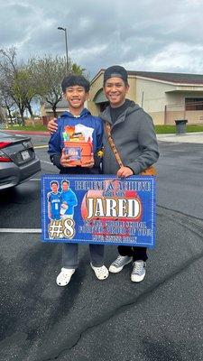 Supported my God Jared at his middle school basketball tournament 3/2/2024
