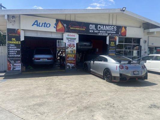 We work on any car including this Godzilla