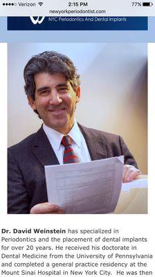 Weinstein David, DMD