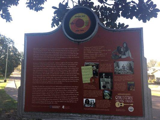 The b-side of Bobbie's sign.