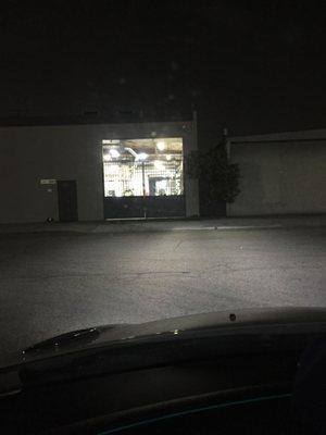 Night shift hard at work