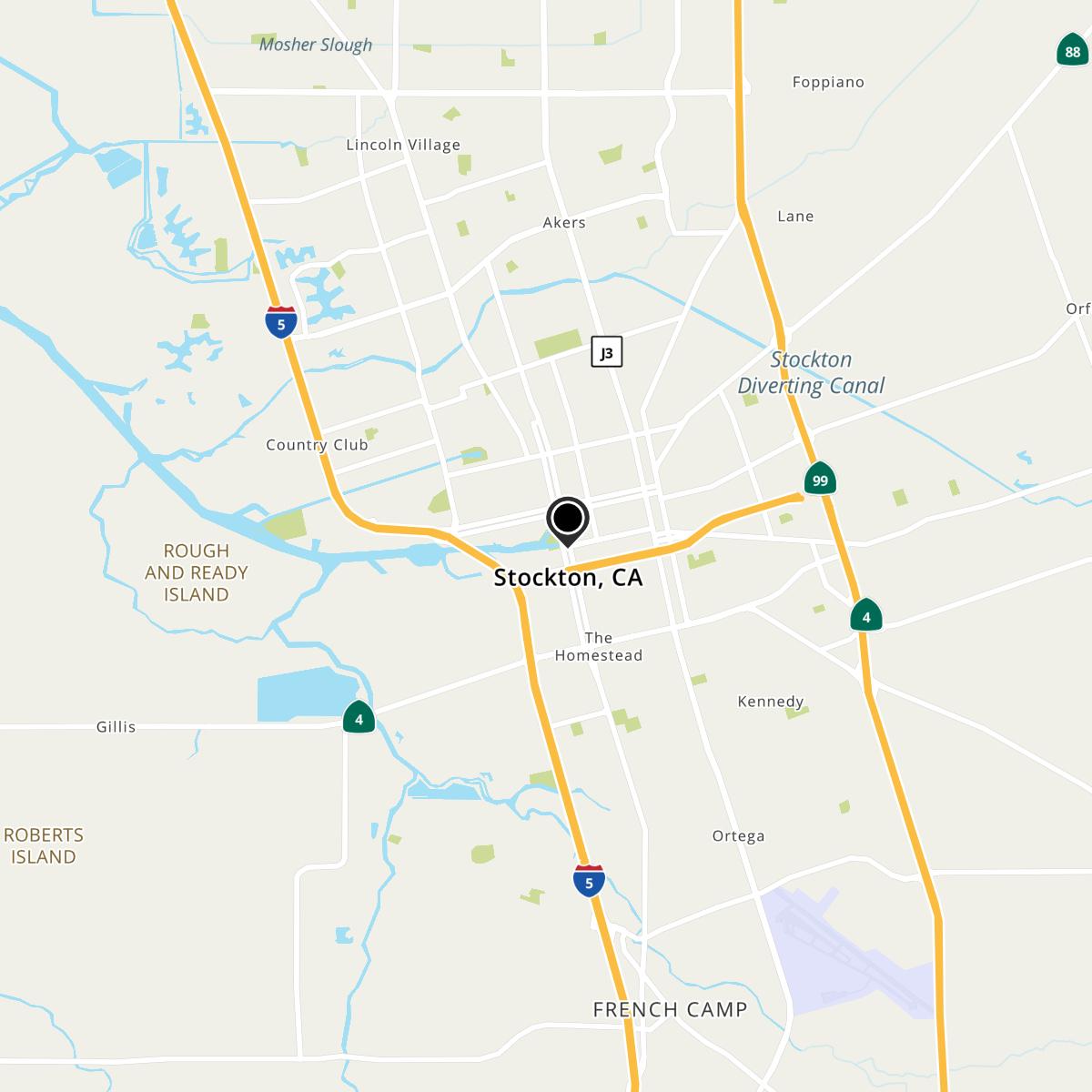 Riverside, CA Map