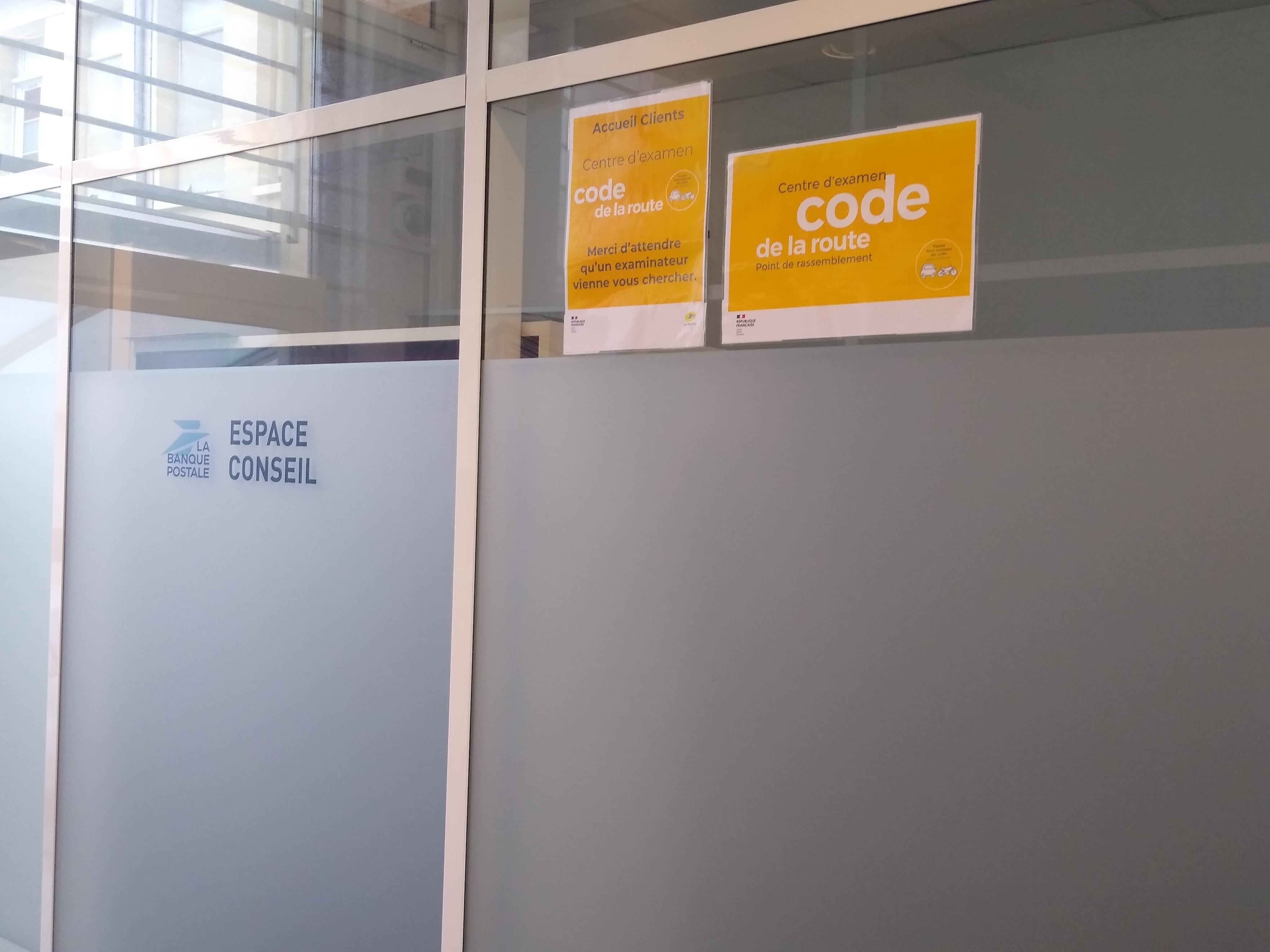 La Poste - Centre d’examen du code de la route