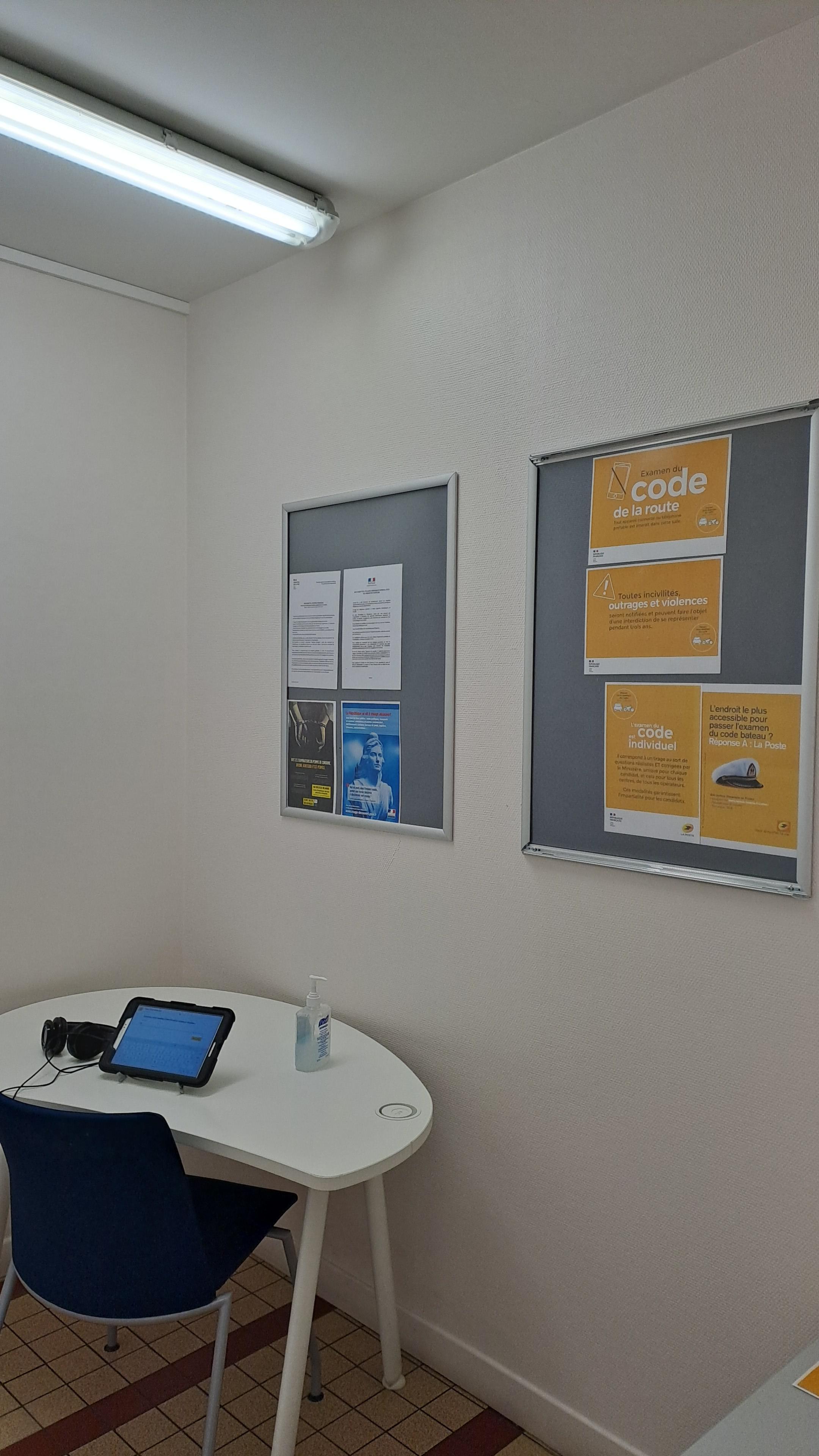 La Poste - Centre d’examen du code de la route
