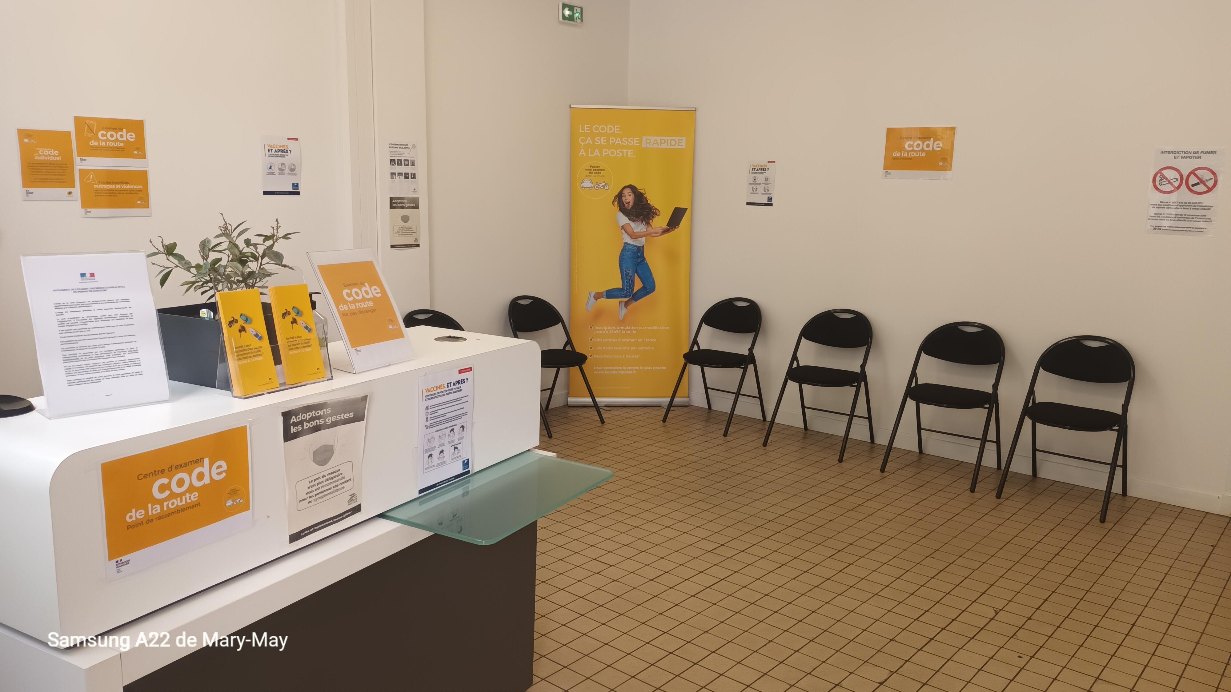 La Poste - Centre d’examen du code de la route