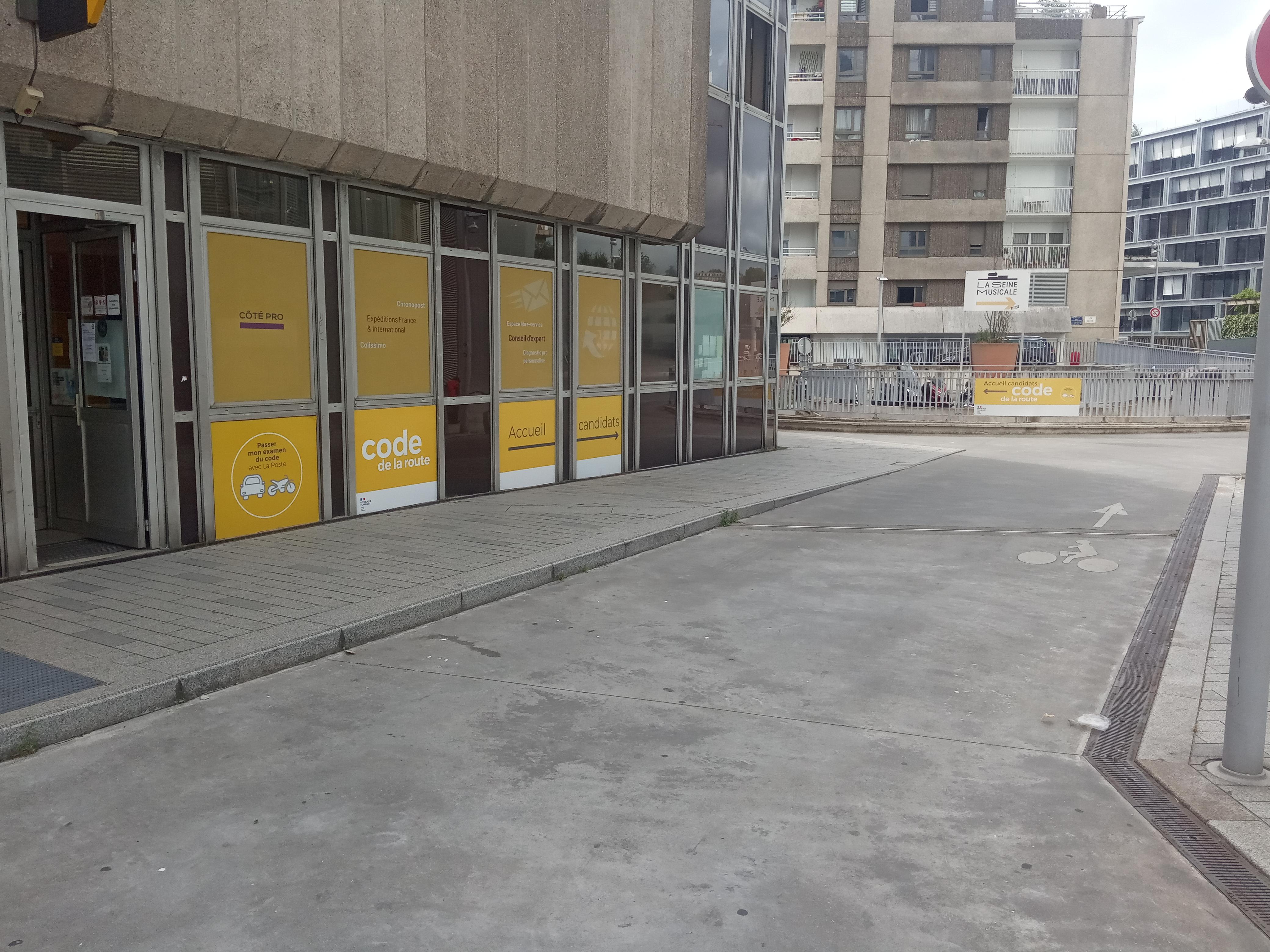 La Poste - Centre d’examen du code de la route