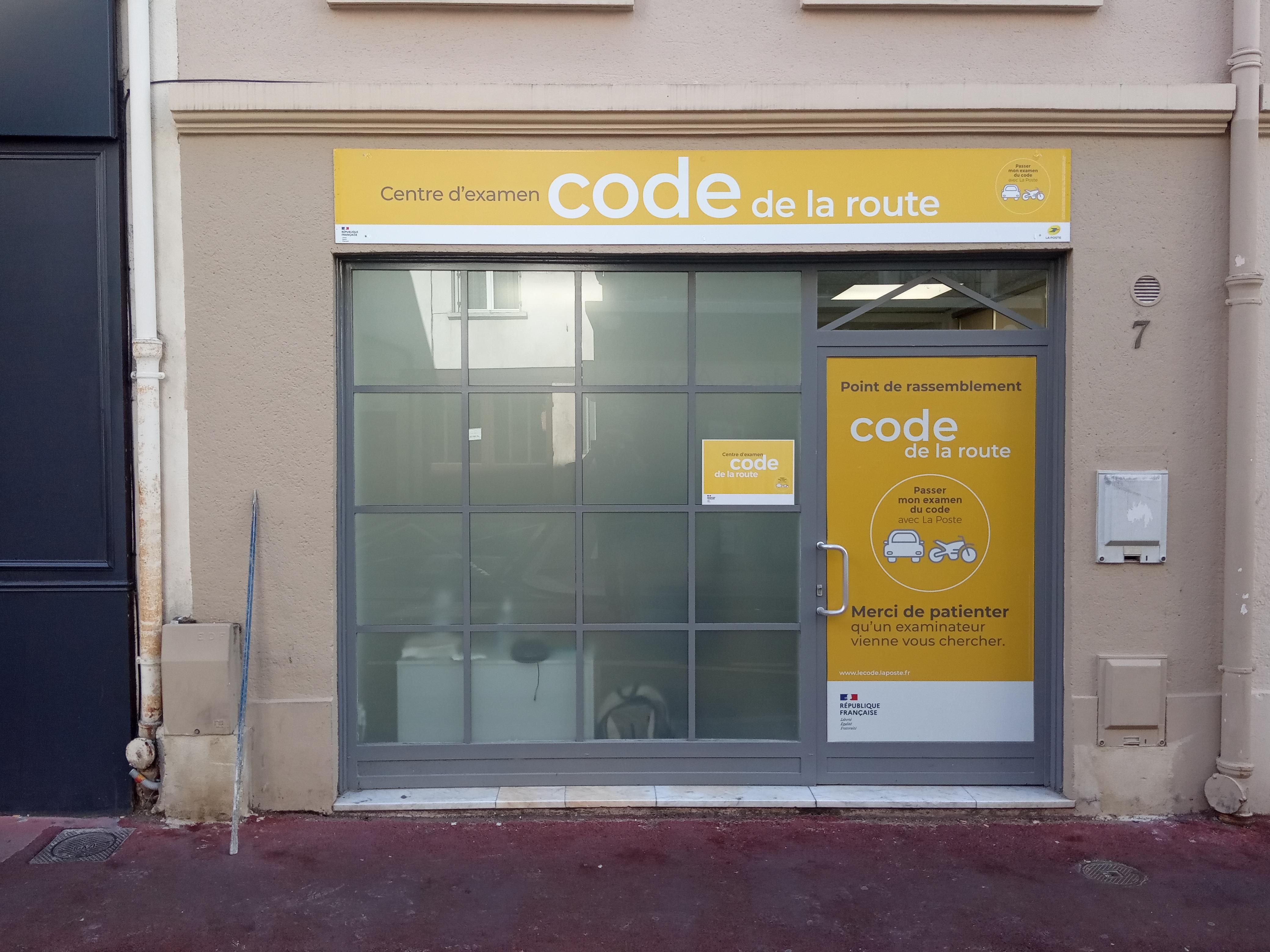 La Poste - Centre d’examen du code de la route