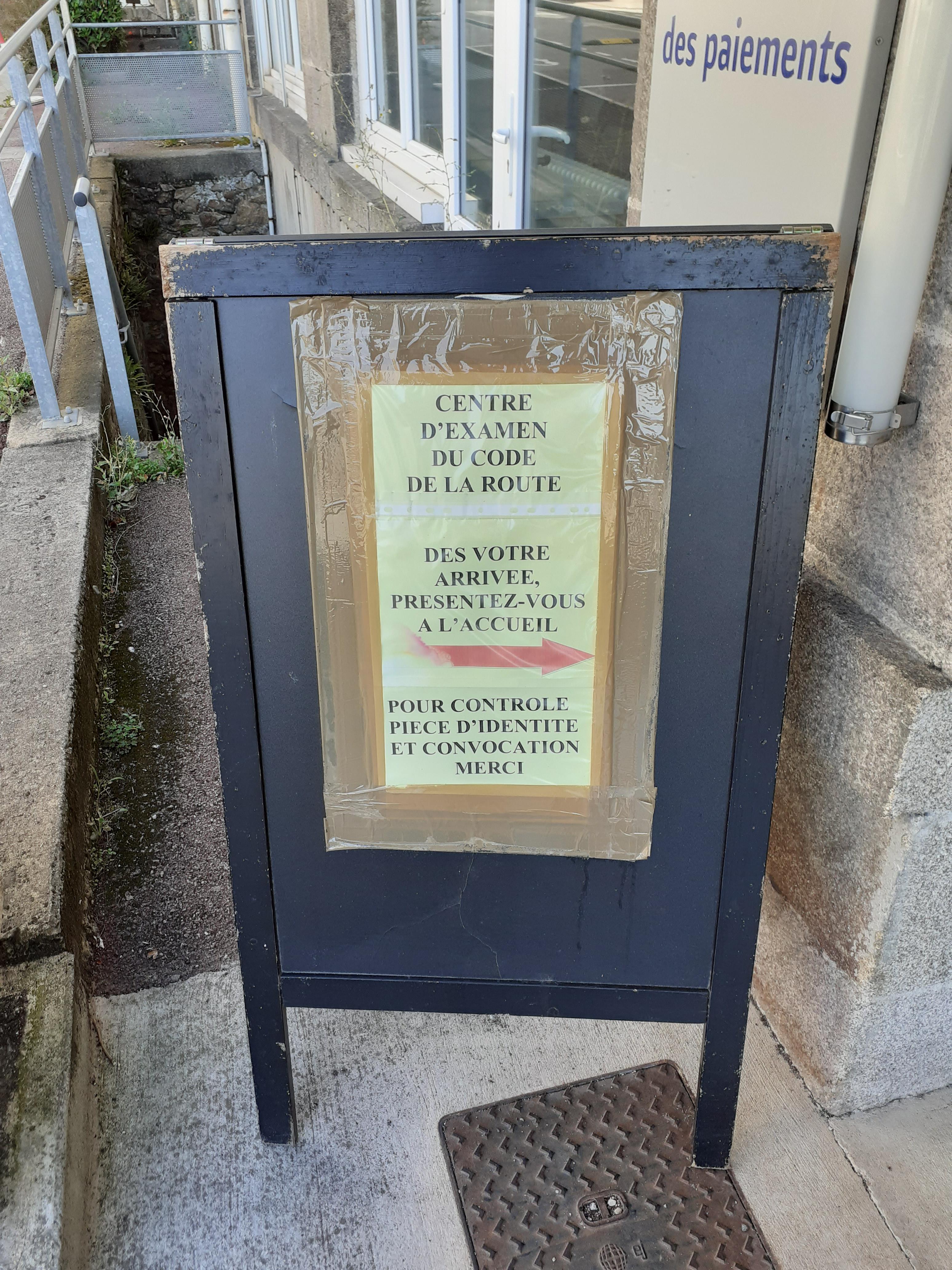 La Poste - Centre d’examen du code de la route