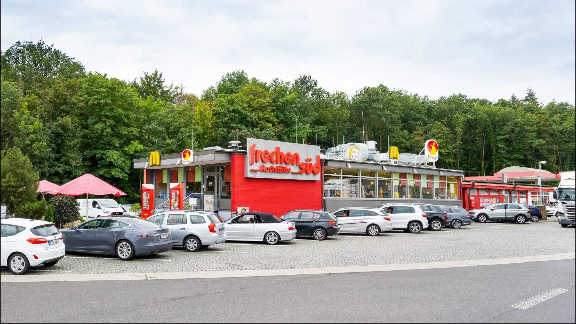 Serways Raststätte Frechen Süd