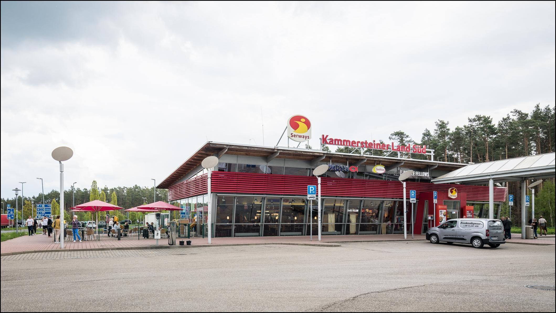 Serways Raststätte Kammersteiner Land Süd