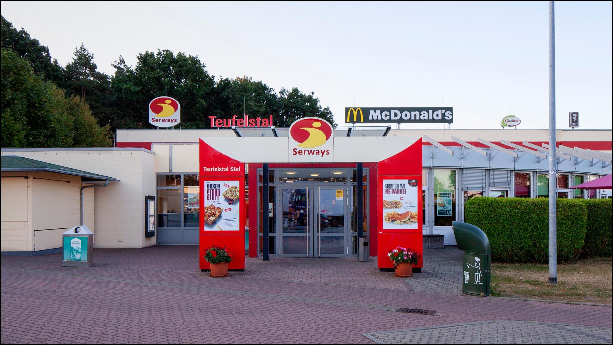 Serways Raststätte Teufelstal Süd