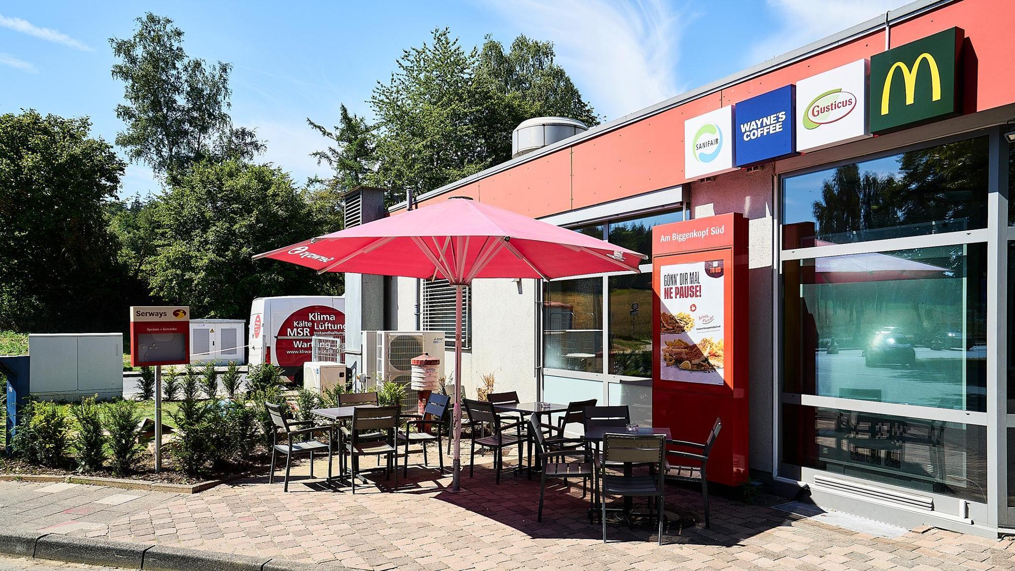 Serways Raststätte Am Biggenkopf Süd