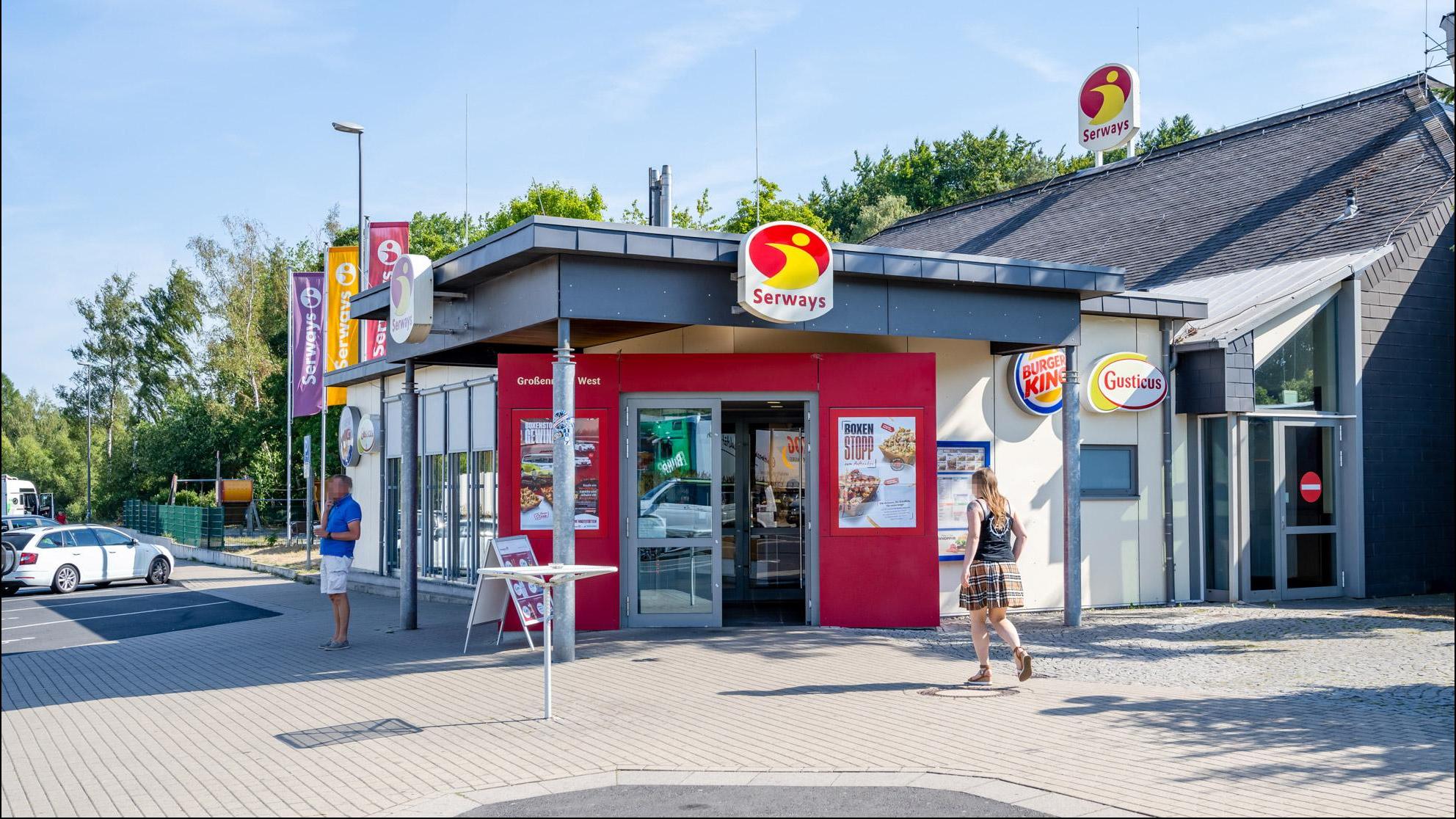 Serways Raststätte Großenmoor West