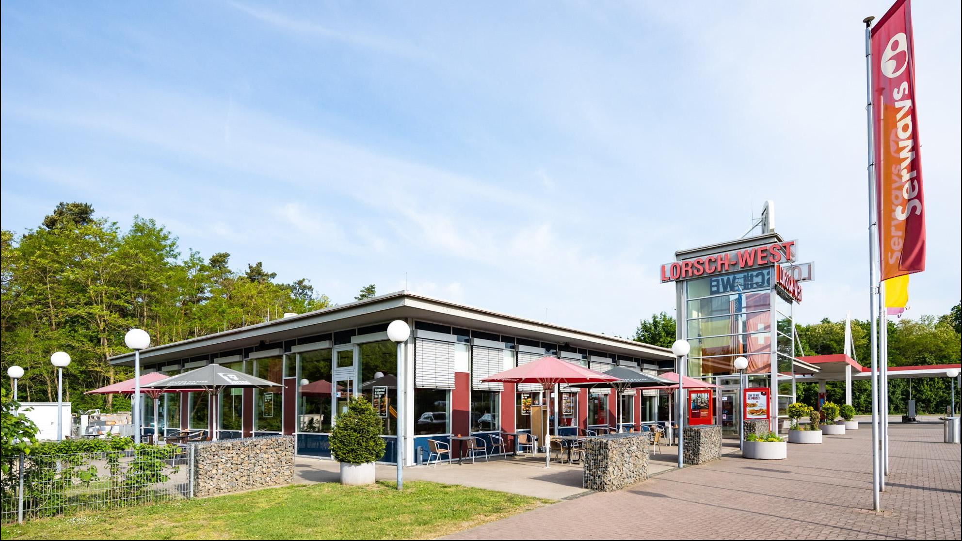 Serways Raststätte Lorsch West