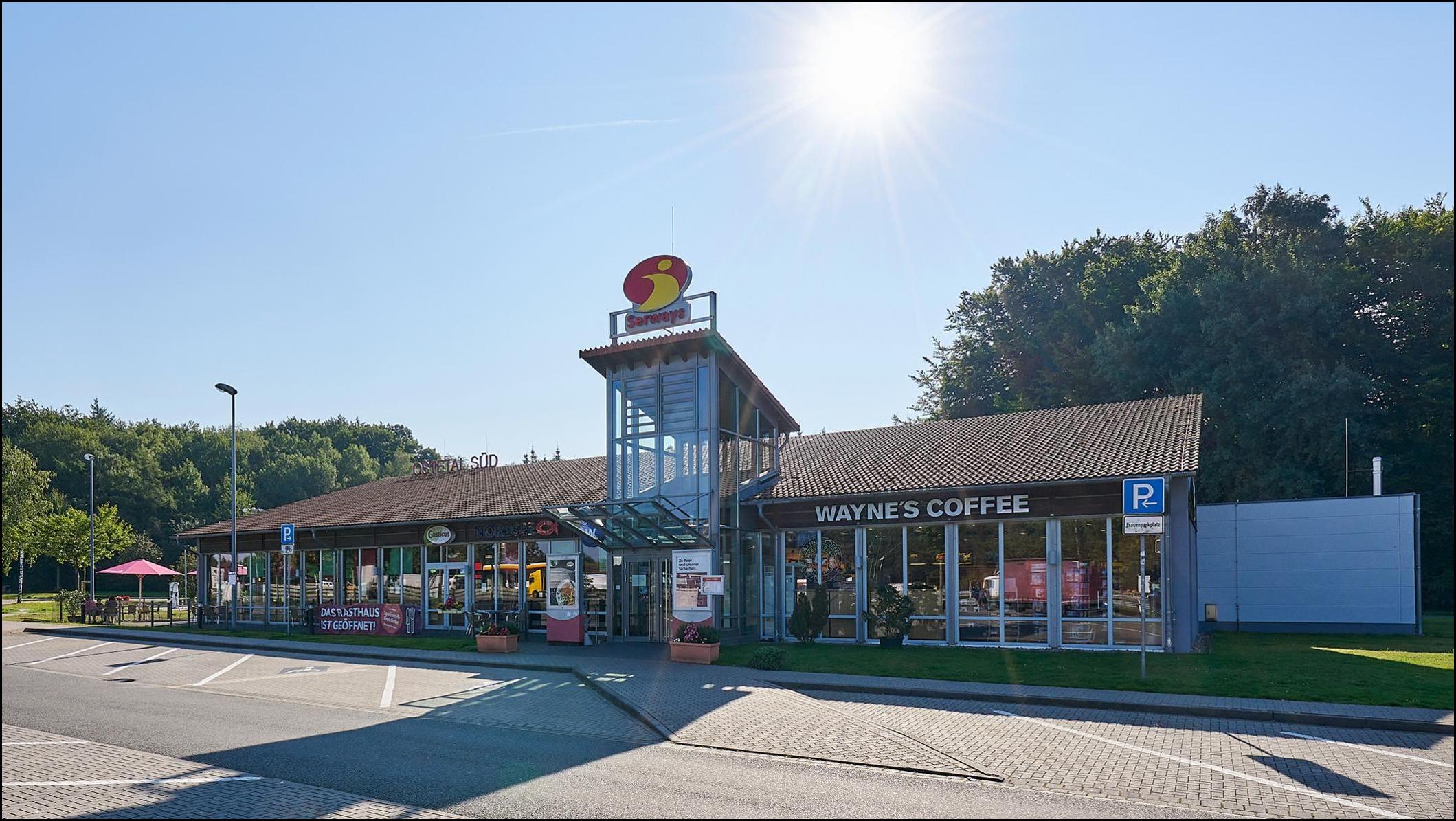 Serways Raststätte Ostetal Süd