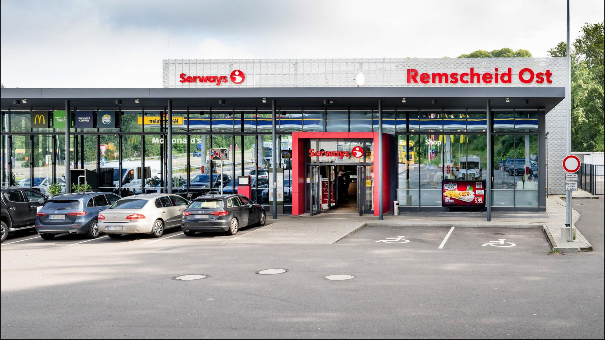 Serways Raststätte Remscheid Ost