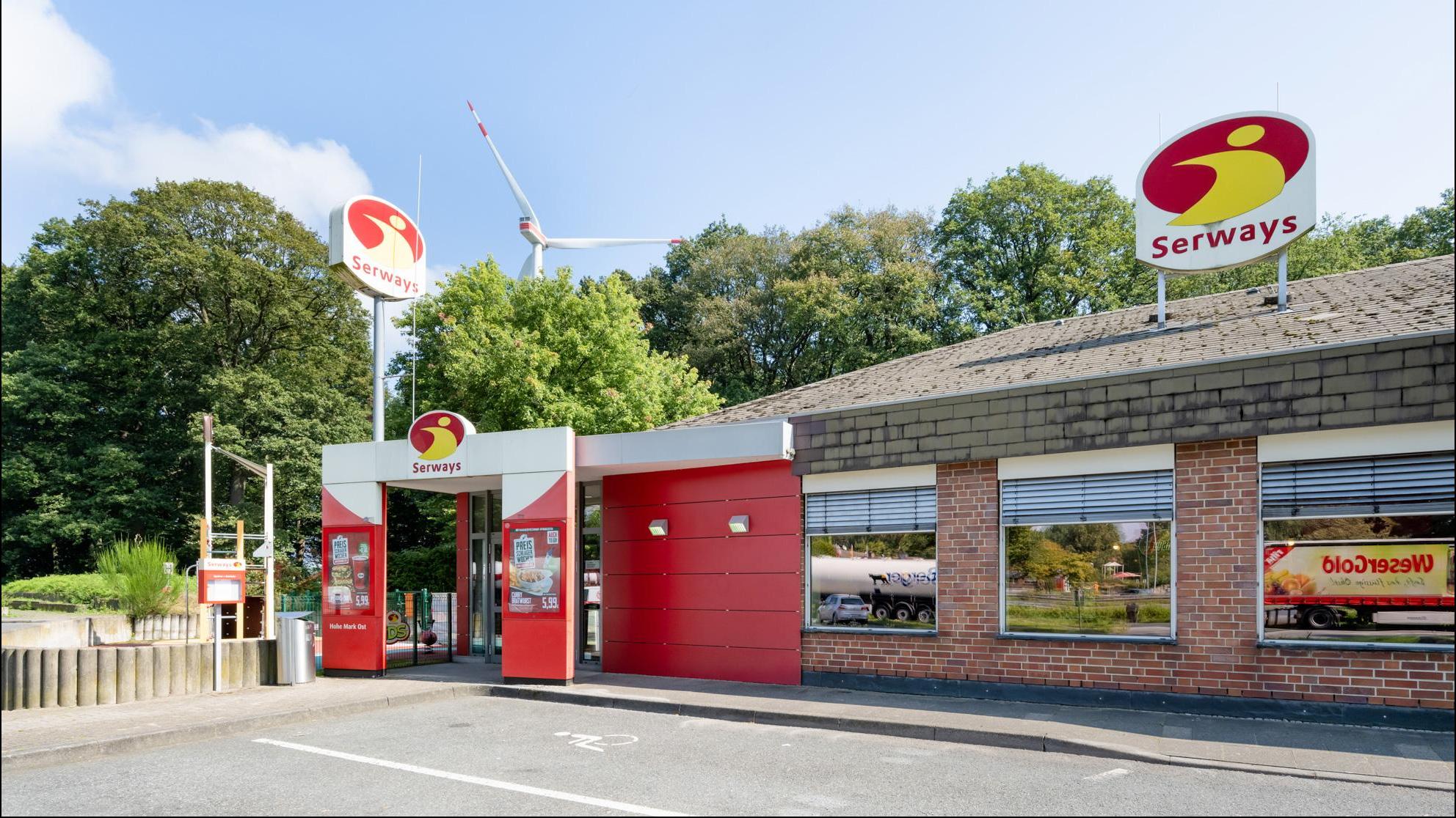 Serways Raststätte Hohe Mark Ost