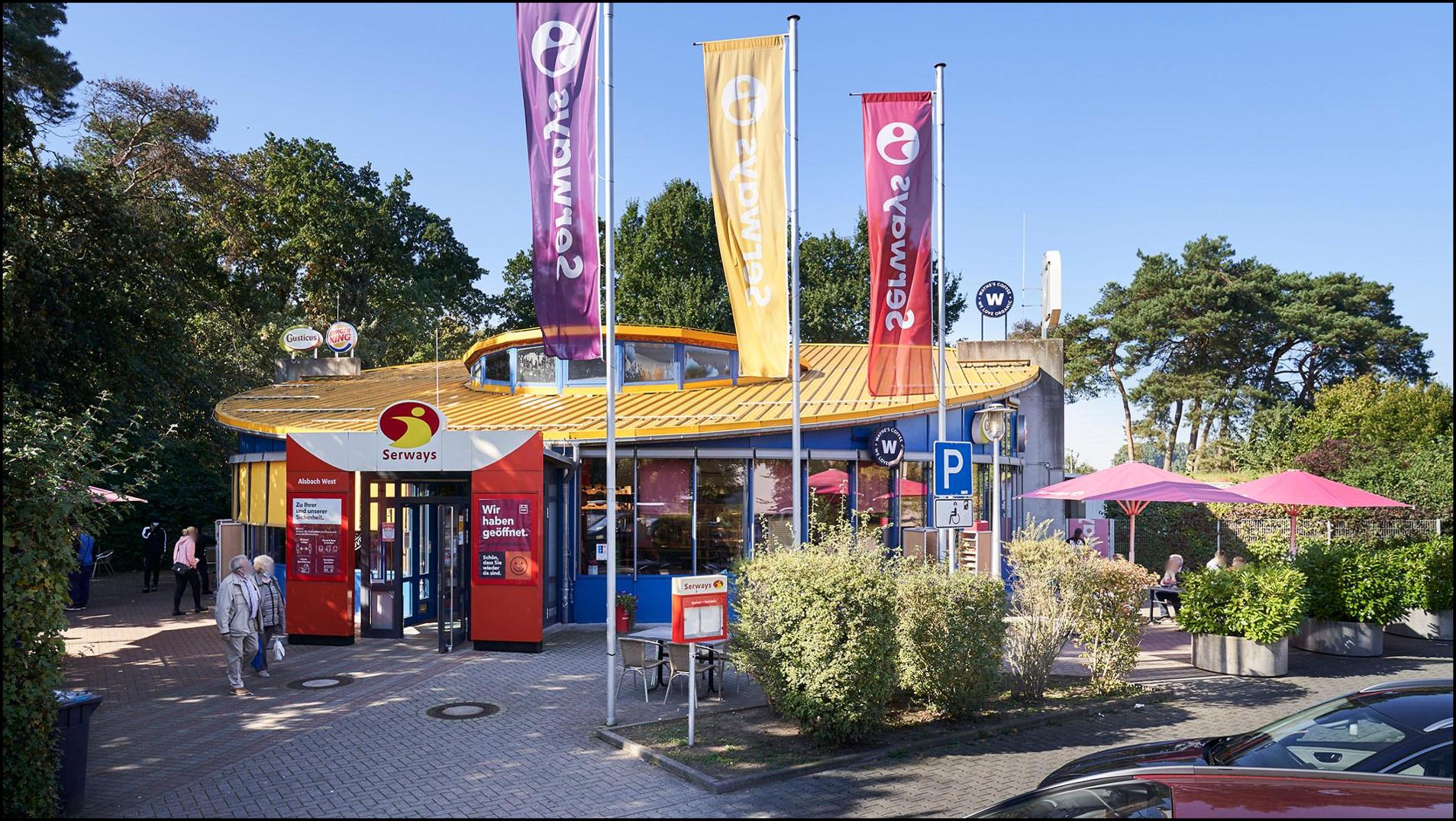 Serways Raststätte Alsbach West