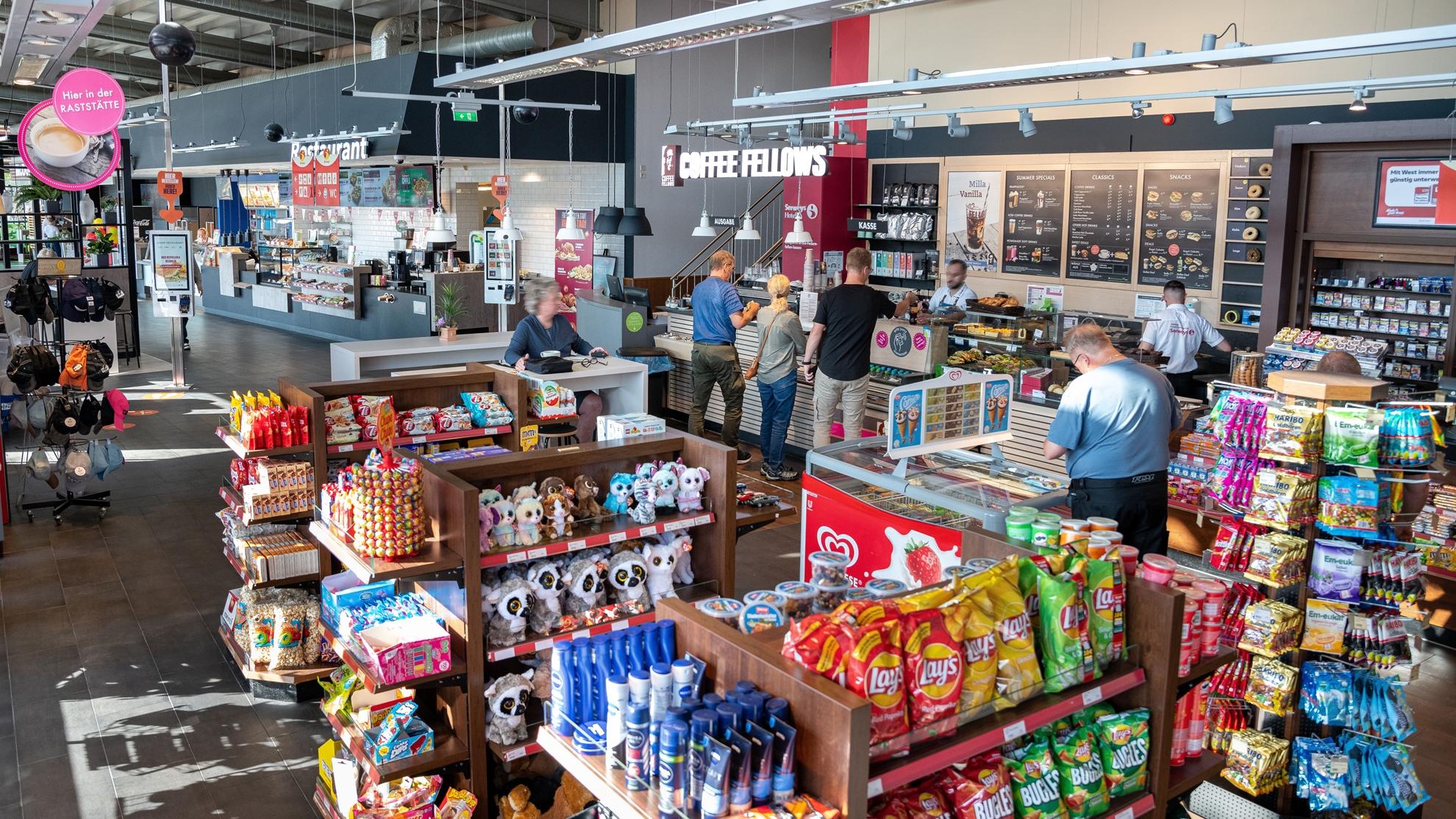 Serways Raststätte Lüneburger Heide West