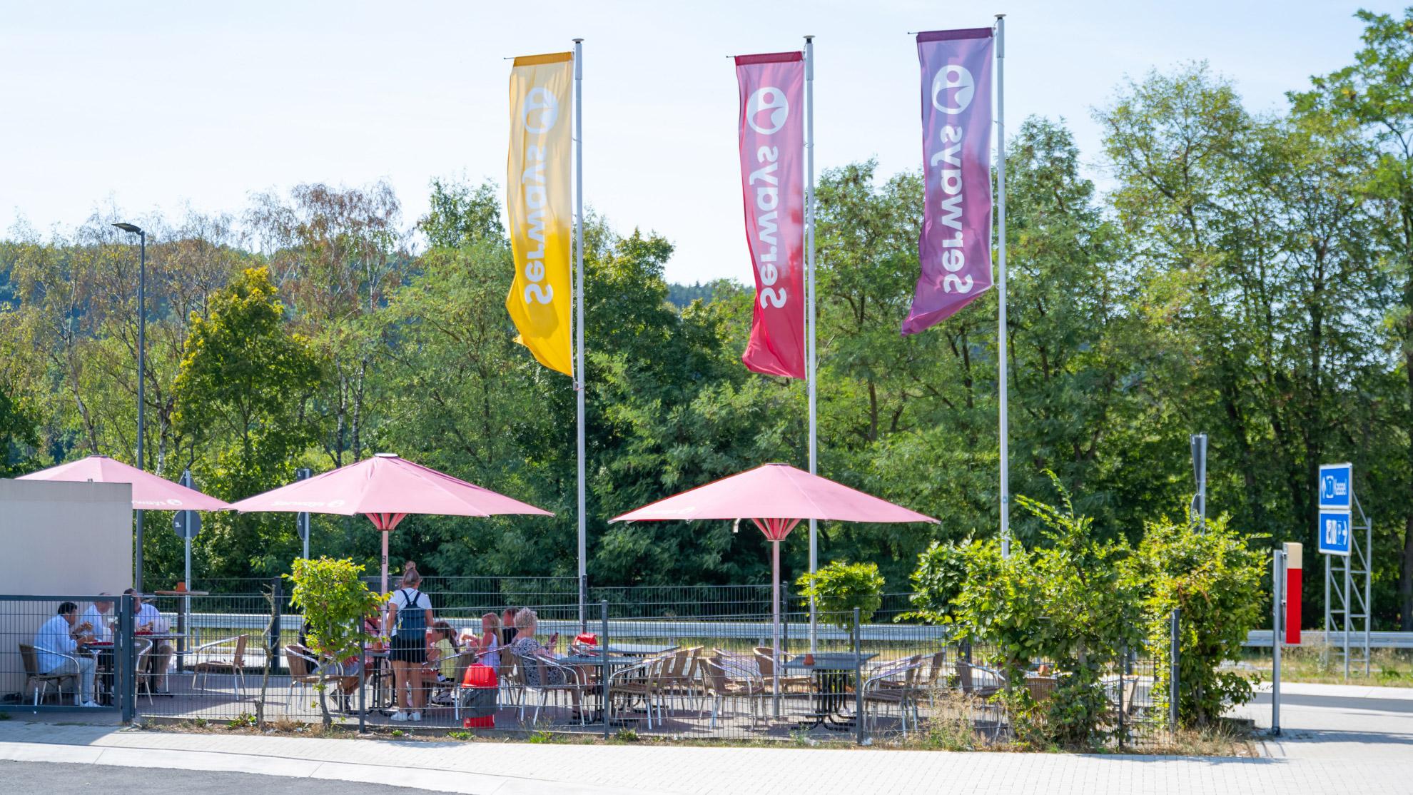 Serways Raststätte Uttrichshausen Ost