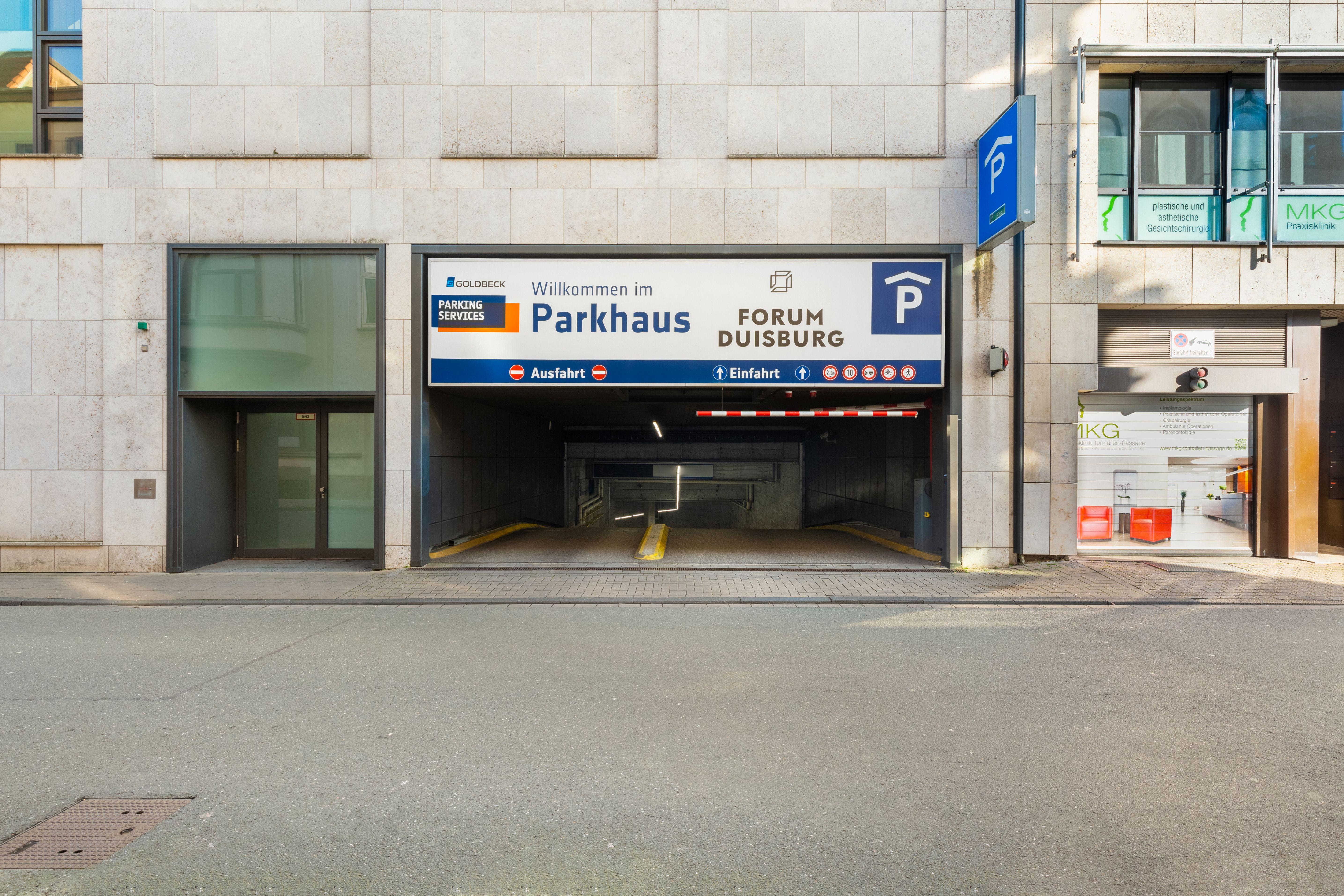 Goldbeck Parking Forum Duisburg