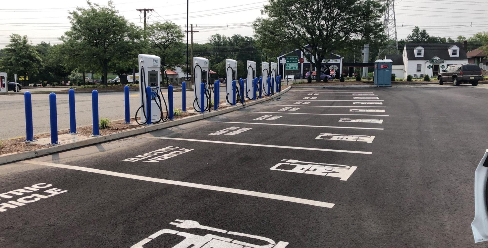 EVgo Car Charging Station