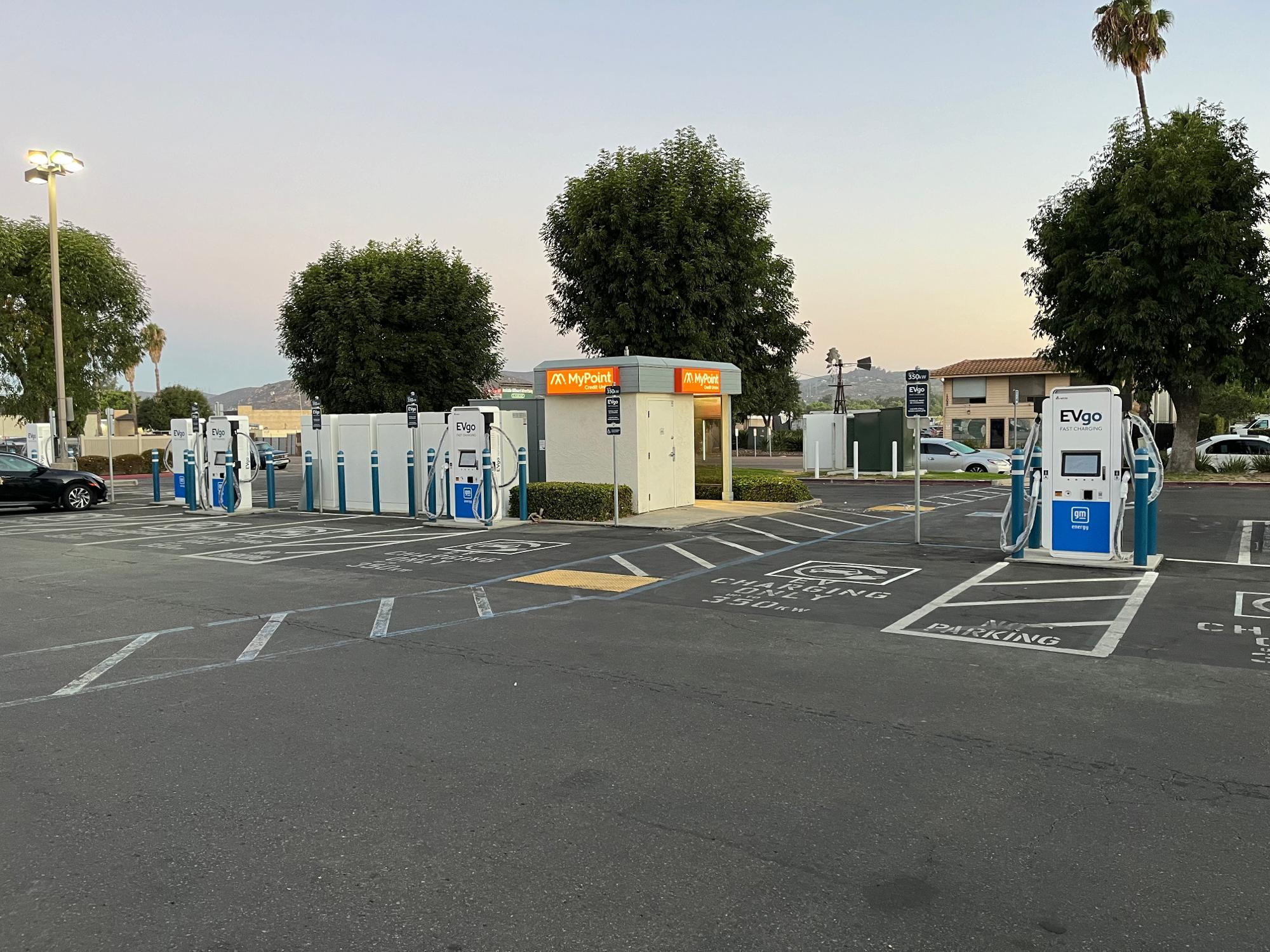 EVgo Car Charging Station