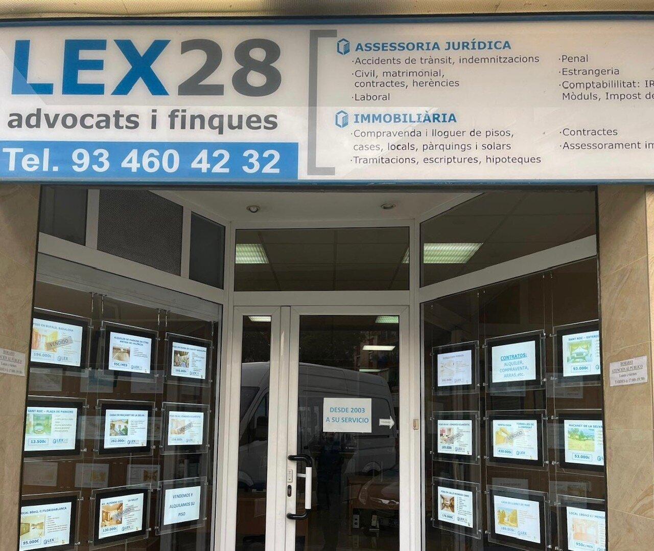 Lex 28 - Advocats i Finques