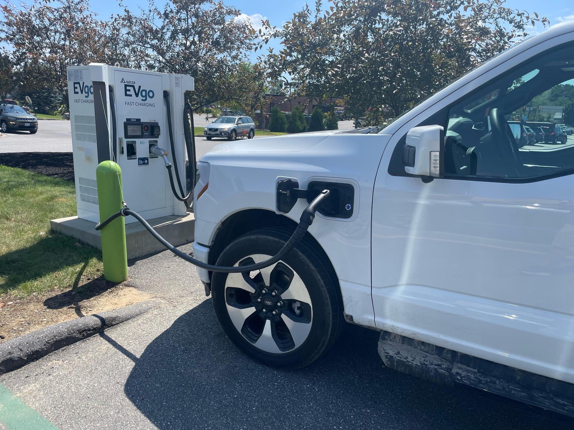 EVgo Car Charging Station