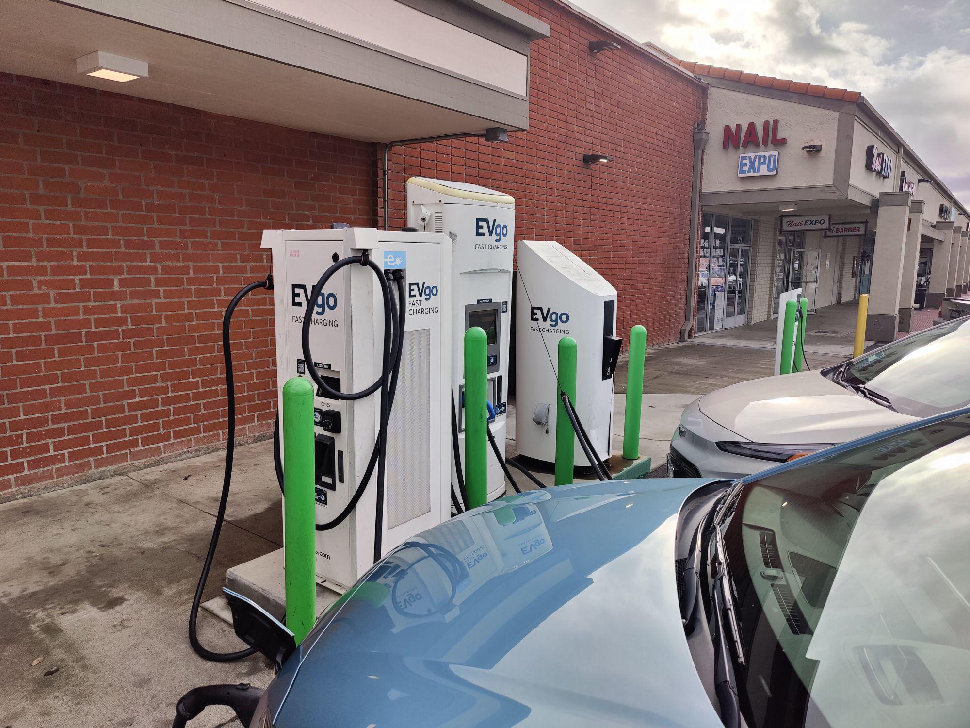 EVgo Car Charging Station