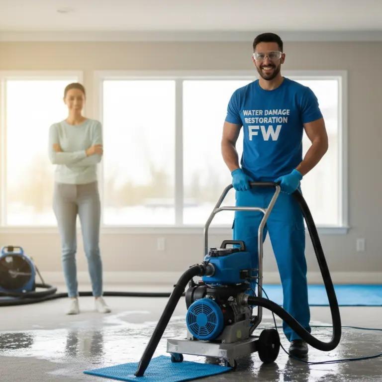 water damage restoration FW
