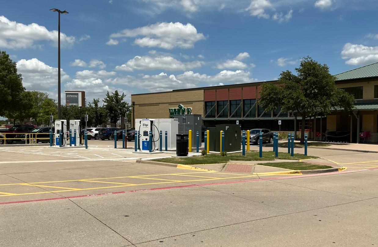 EVgo Car Charging Station