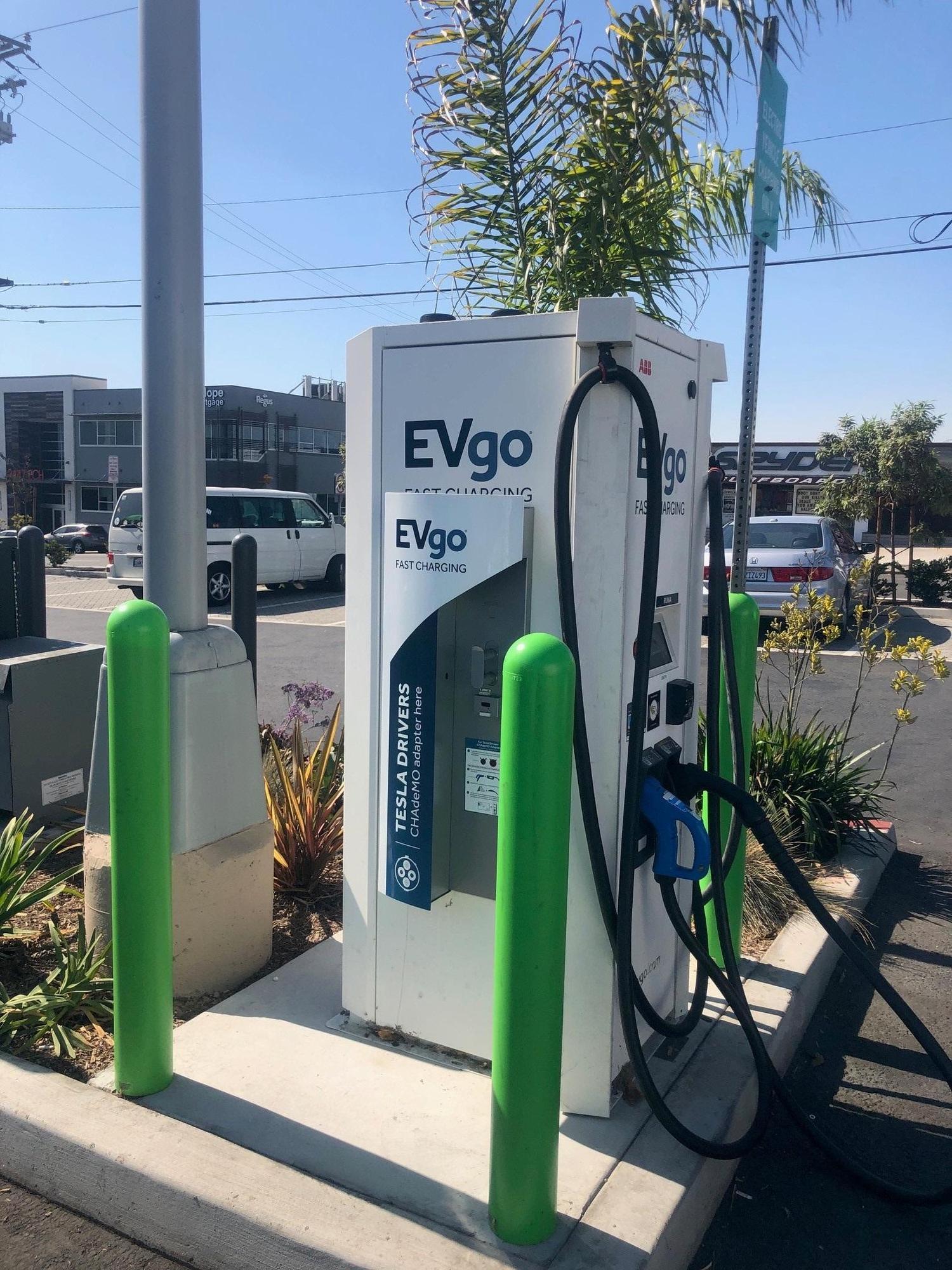 EVgo Car Charging Station