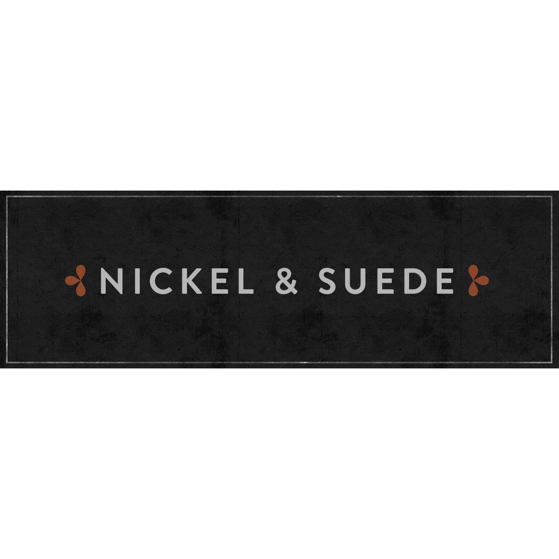 Nickel & Suede
