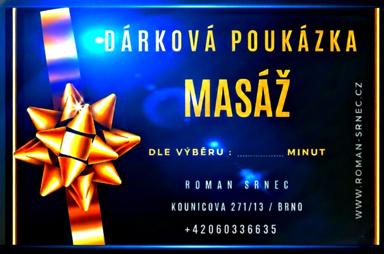 Masáže, rehabilitace Roman Srnec - Masér 3v1 Brno