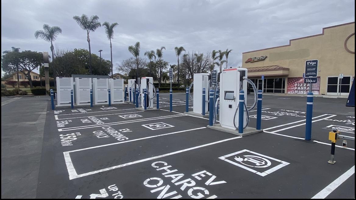 EVgo Car Charging Station