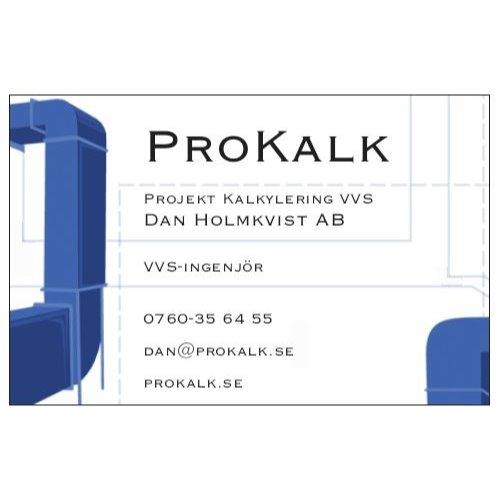 Projekt Kalkylering VVS Dan Holmkvist AB
