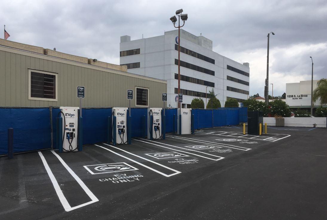 EVgo Car Charging Station