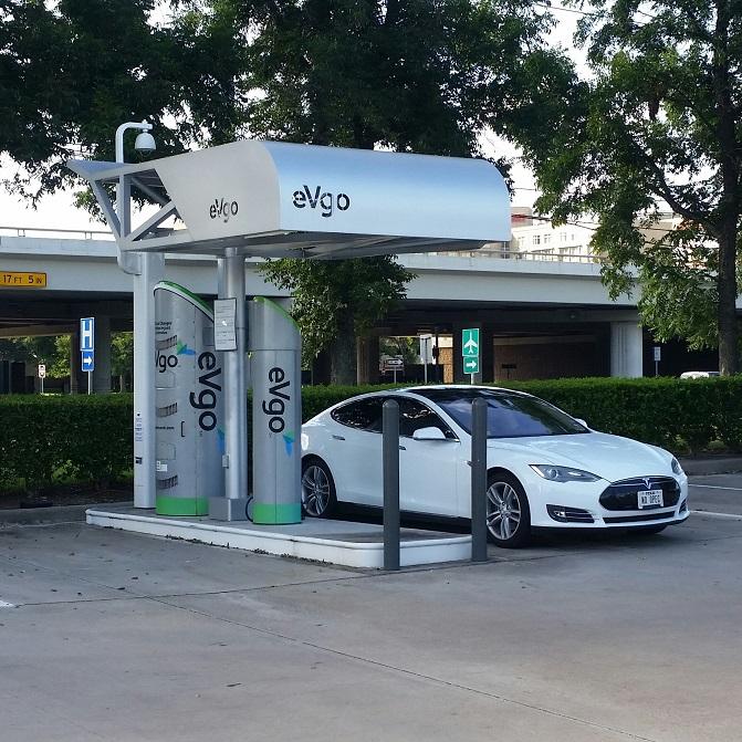 EVgo Car Charging Station