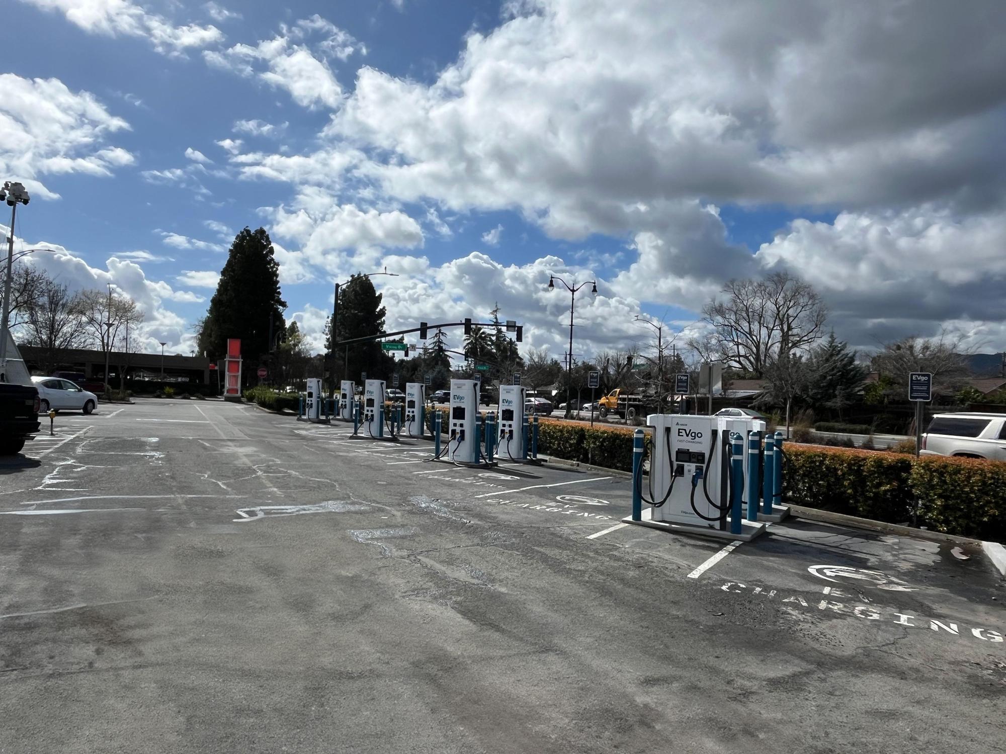 EVgo Car Charging Station