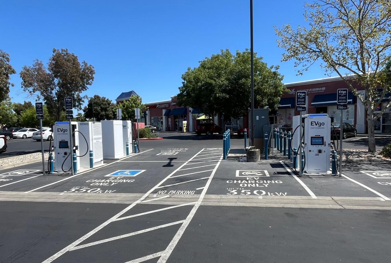 EVgo Car Charging Station