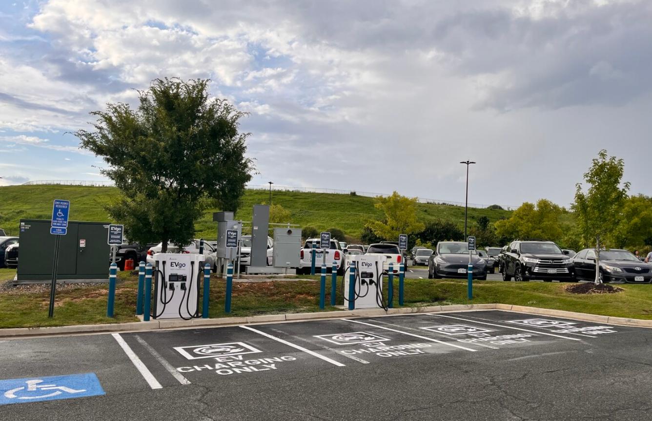 EVgo Car Charging Station