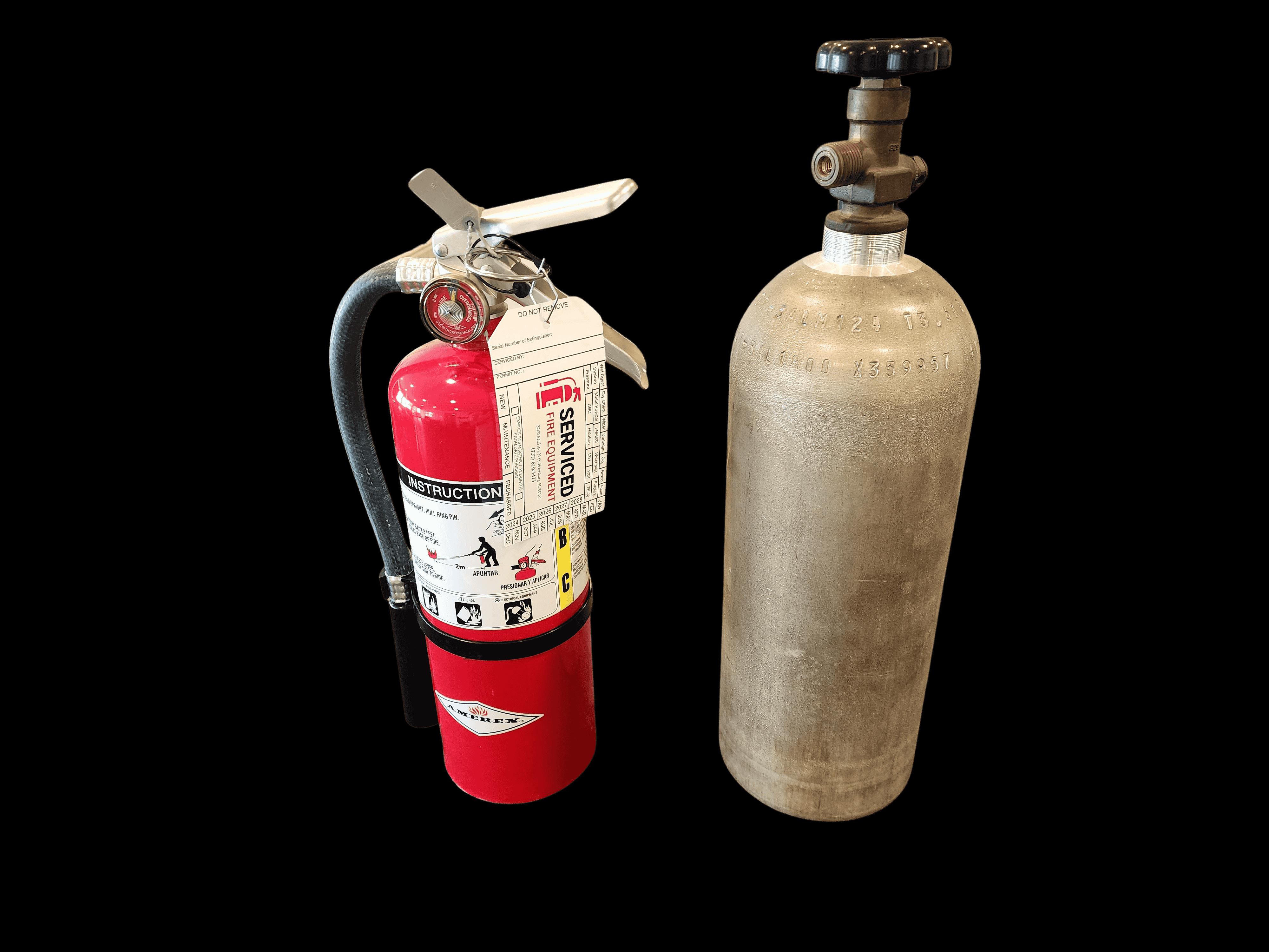 Serviced Fire Equipment